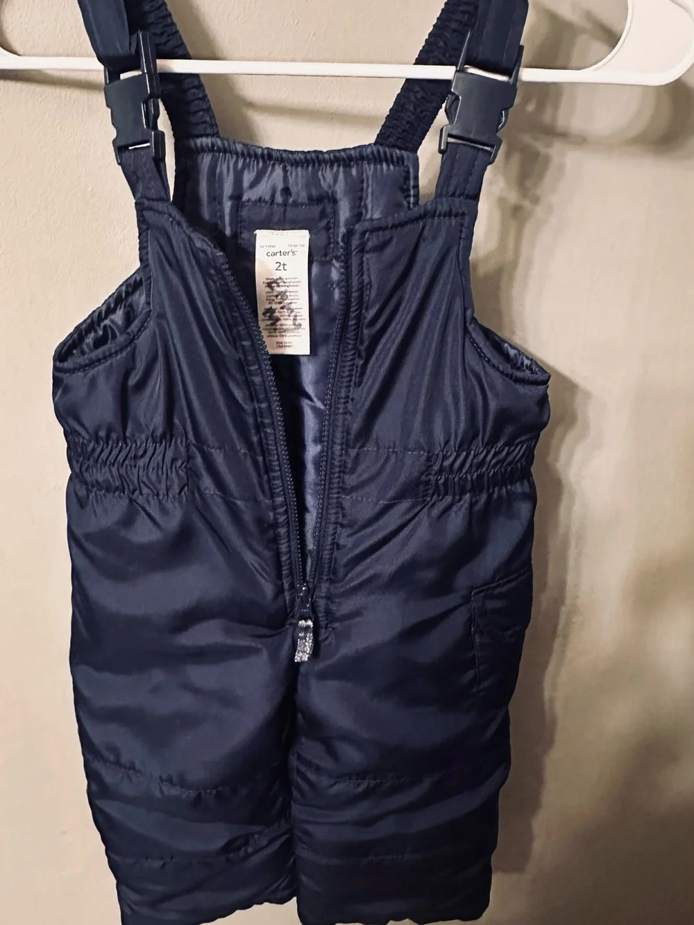 Carter's Navy Blue Kids Snow Overalls